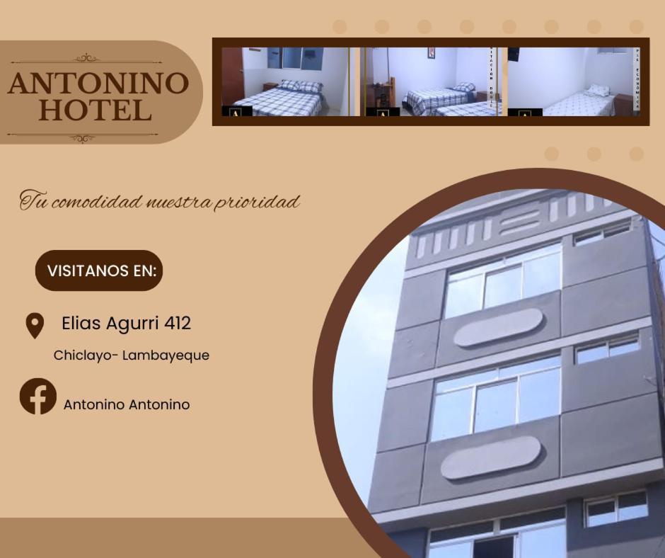 Antonino Hotel Чиклайо Экстерьер фото